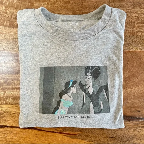 Disney Tops Disney Aladdin Princess Jasmine Graphic Cropped Tshirt Uniqlo Poshmark